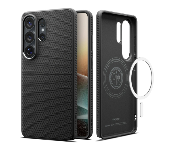 Spigen Liquid Air Mag MagSafe Galaxy S26 Ultra (czarny) - 1506276 - zdjęcie 2